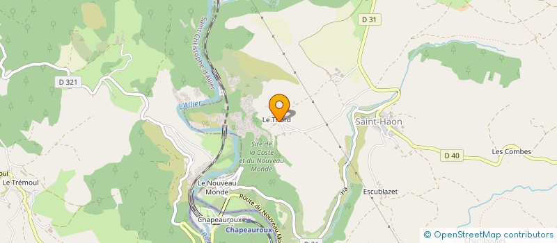 localisation de l'entreprise PFL DEV  SAINT-HAON