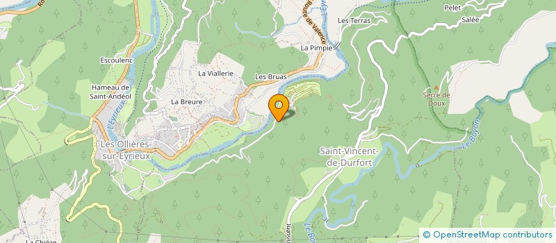 localisation de l'entreprise PFLCD CONSEILS  SAINT-VINCENT-DE-DURFORT