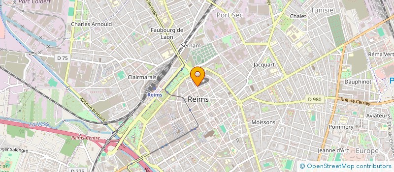 localisation de l'entreprise PFLECH  REIMS