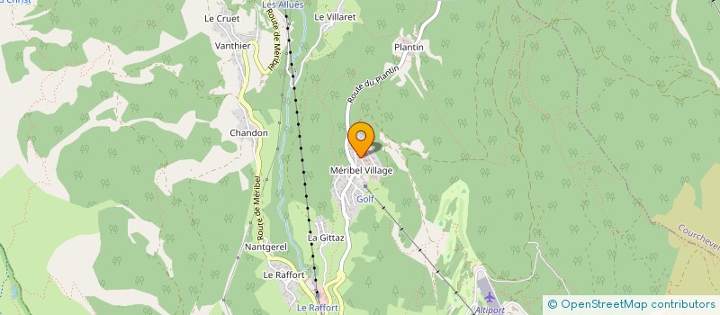 localisation de l'entreprise PFLOC  LES ALLUES