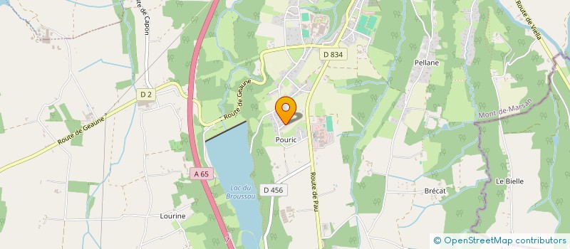 localisation de l'entreprise PFM  AIRE-SUR-L'ADOUR