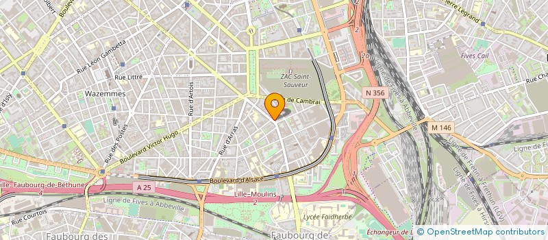localisation de l'entreprise PFM AL FITRA à LILLE
