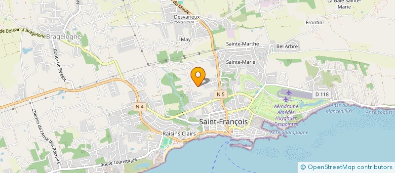 localisation de l'entreprise PFM CONSTRUCTION AND SPA à SAINT-FRANCOIS