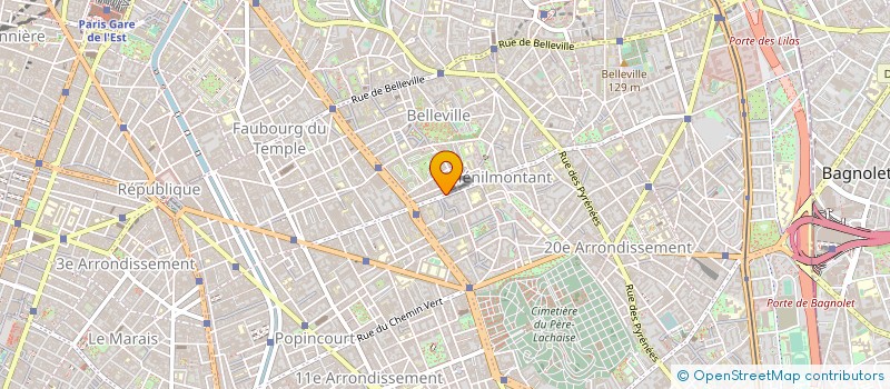 localisation de l'entreprise PFM L'UNION à PARIS