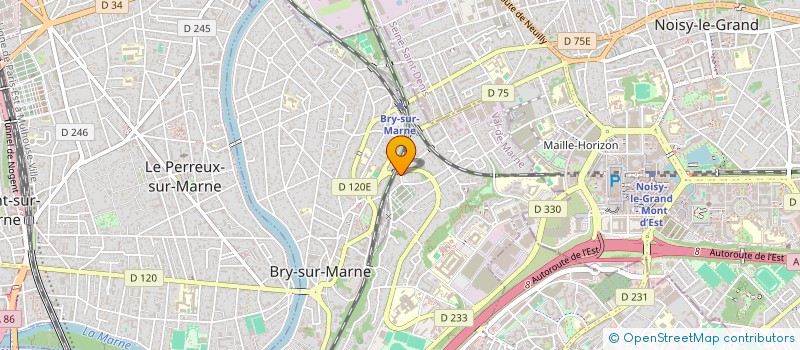 localisation de l'entreprise PFM SALAUN à BRY-SUR-MARNE