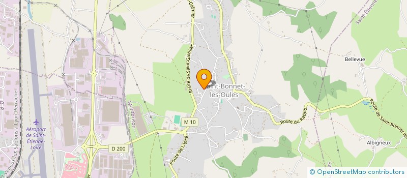 localisation de l'entreprise PFMC  SAINT-BONNET-LES-OULES