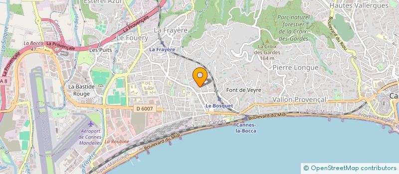localisation de l'entreprise PFME AIMAR à CANNES