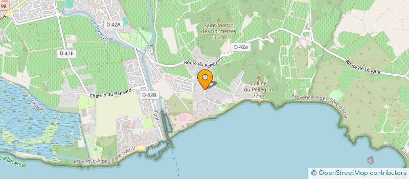 localisation de l'entreprise PFMTV  LA LONDE-LES-MAURES