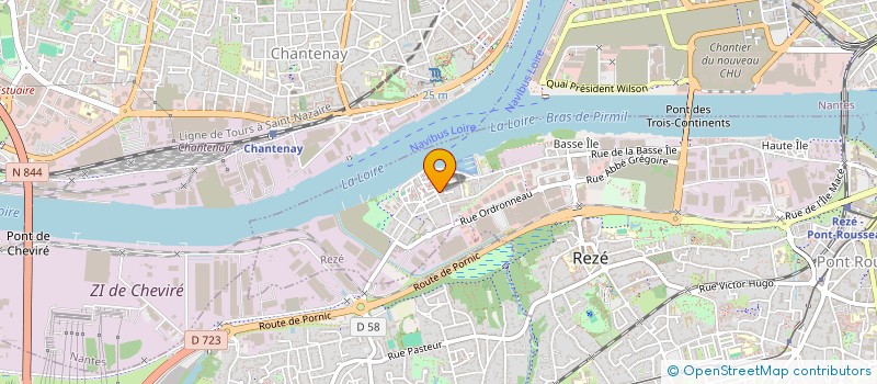 localisation de l'entreprise PFNG SARL à REZE