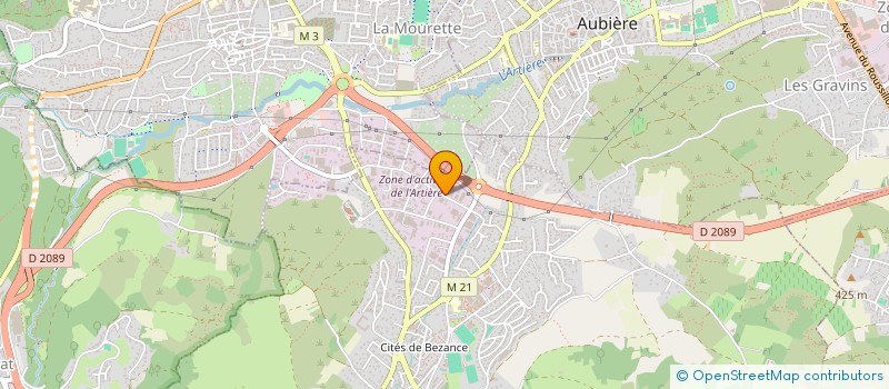 localisation de l'entreprise PFP INVEST  ROMAGNAT