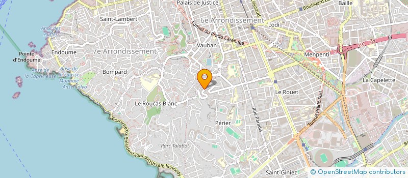 localisation de l'entreprise PFPA à MARSEILLE