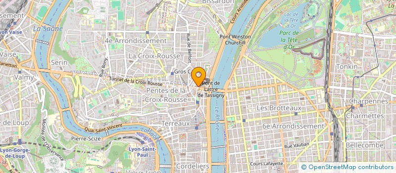 localisation de l'entreprise PFPB à LYON