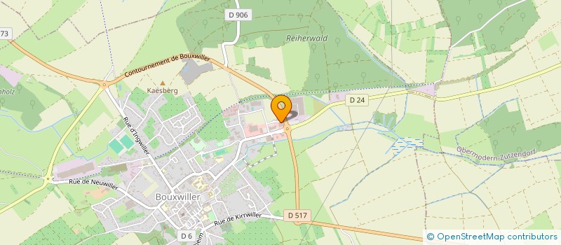 localisation de l'entreprise PFPH  BOUXWILLER