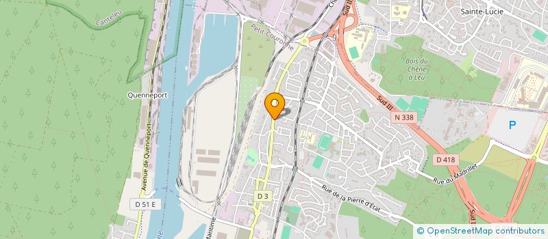 localisation de l'entreprise PFR  PETIT-COURONNE