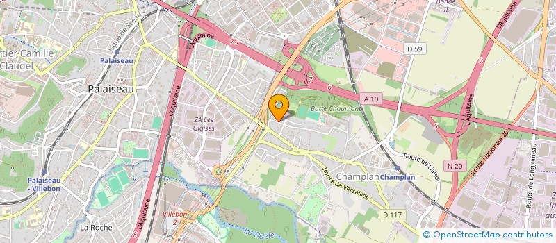 localisation de l'entreprise PFR  CHAMPLAN