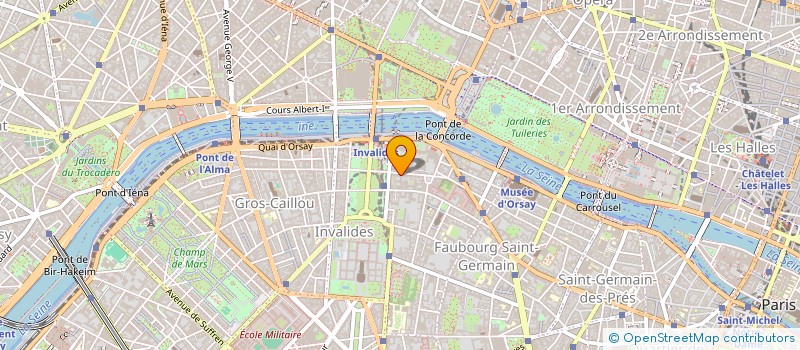 localisation de l'entreprise PFRG  PARIS