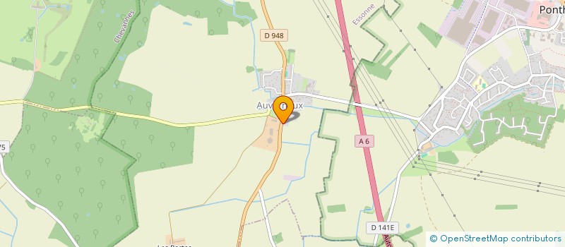 localisation de l'entreprise PFS  AUVERNAUX