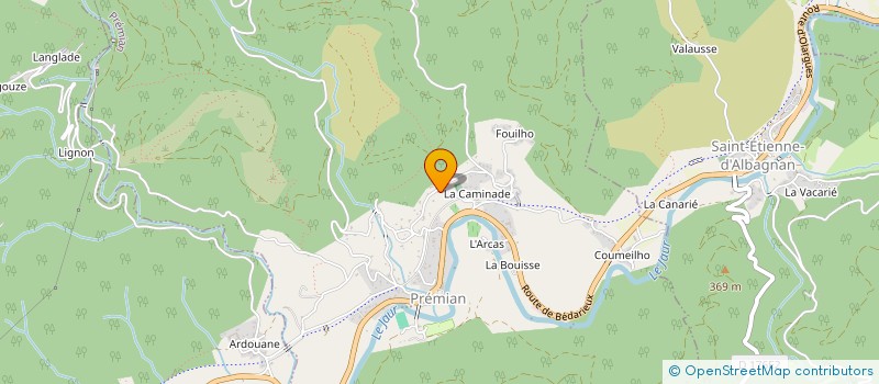 localisation de l'entreprise PFT VINS à PREMIAN