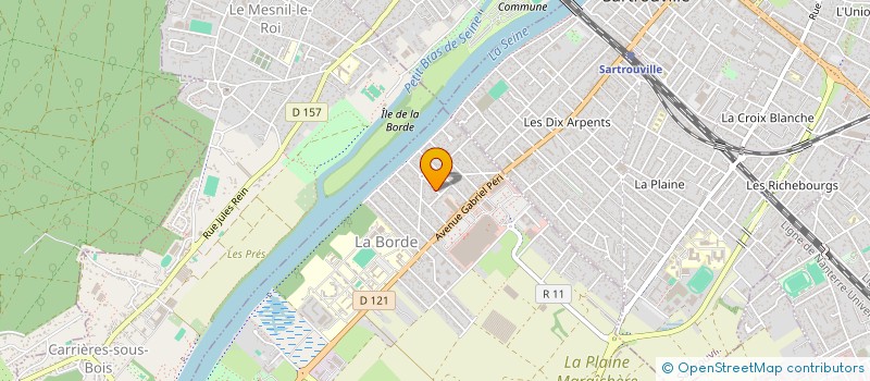 localisation de l'entreprise PFZ CONSULTING à MONTESSON