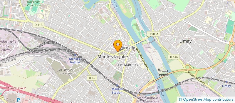 localisation de l'entreprise PG  MANTES-LA-JOLIE