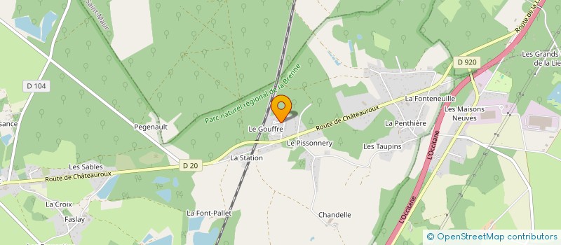 localisation de l'entreprise PG APPR0 à LUANT