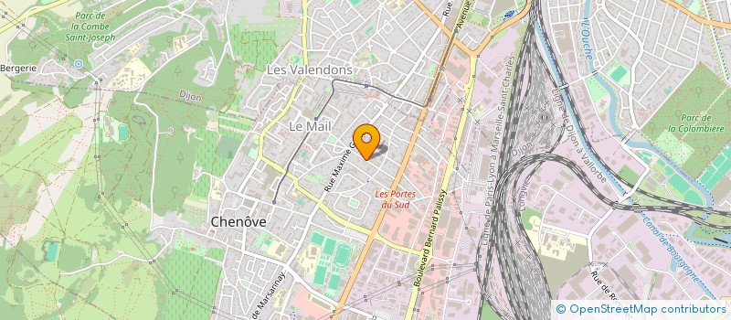 localisation de l'entreprise PG&C à CHENOVE