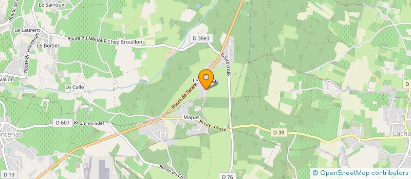 localisation de l'entreprise PG CARRELAGE  GLEIZE