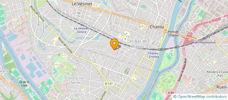 localisation de l'entreprise PG COMPANY à LE VESINET