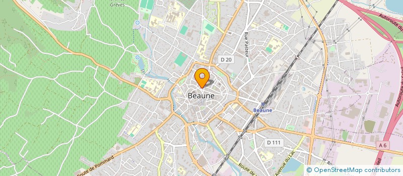localisation de l'entreprise PG CONSEILS à BEAUNE