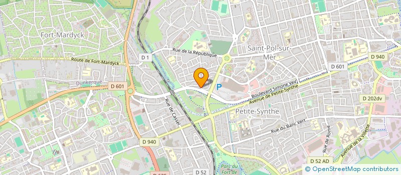 localisation de l'entreprise PG CONSULTANT à DUNKERQUE