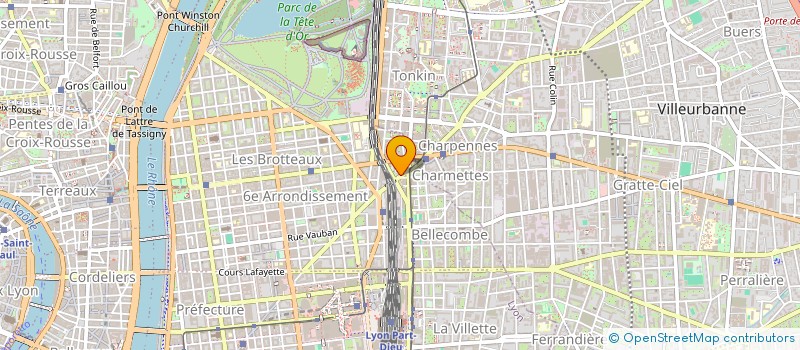 localisation de l'entreprise PG DEVELOPPEMENT  LYON