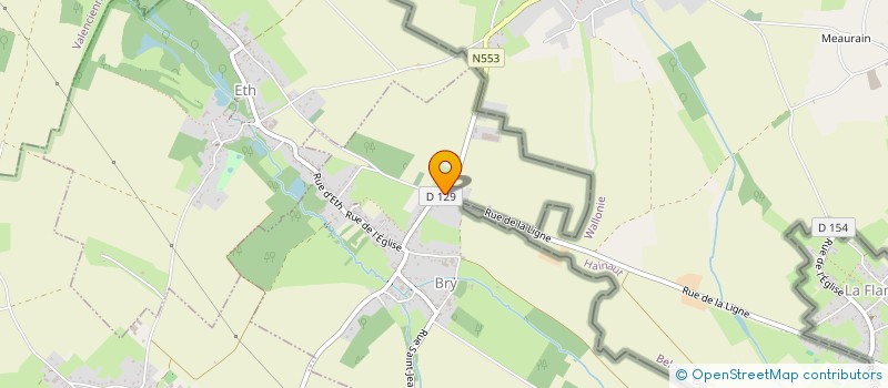 localisation de l'entreprise PG DEVELOPPEMENT à BRY