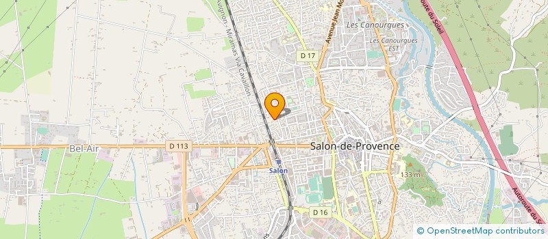 localisation de l'entreprise PG HABITAT TRAVAUX à SALON-DE-PROVENCE