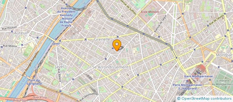 localisation de l'entreprise PG HOLDING  PARIS