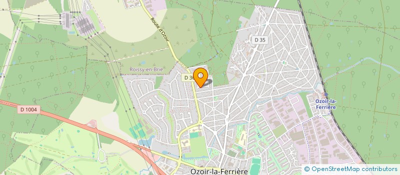 localisation de l'entreprise PG HOLDING  OZOIR-LA-FERRIERE