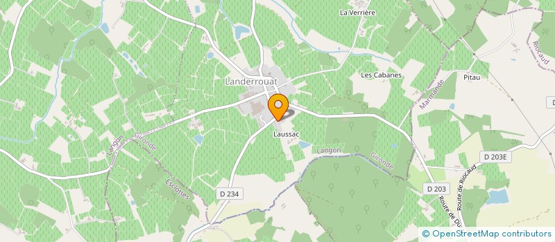 localisation de l'entreprise PG HOME CONSULTING  LANDERROUAT