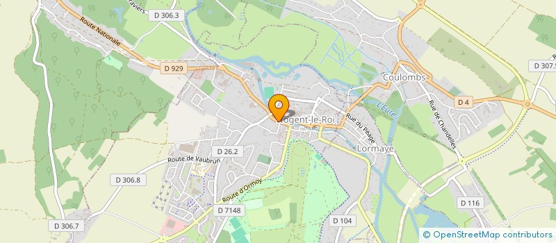 localisation de l'entreprise PG HR PARTNER à NOGENT-LE-ROI