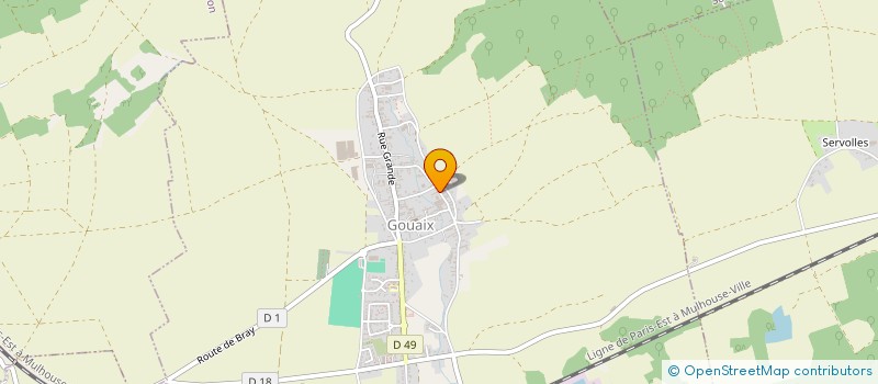 localisation de l'entreprise PG IMMO  GOUAIX