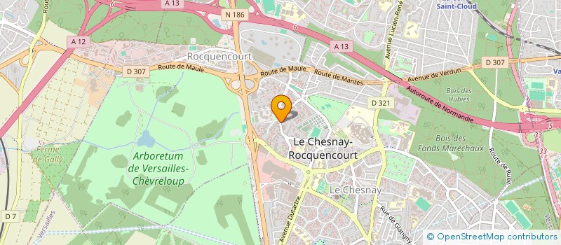 localisation de l'entreprise PG INVEST  VIROFLAY