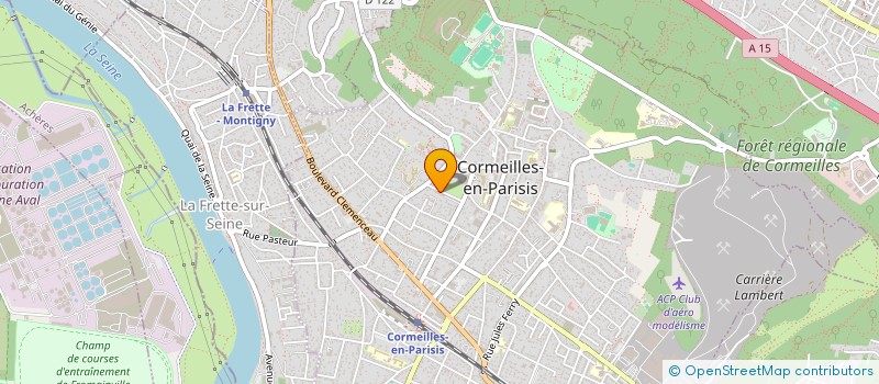 localisation de l'entreprise PG-INVEST  LA FRETTE-SUR-SEINE