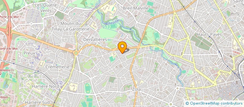 localisation de l'entreprise PG INVESTISSEMENT  GUERANDE