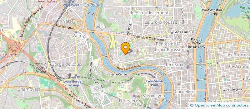 localisation de l'entreprise PG LEARNING à LYON