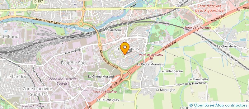 localisation de l'entreprise PG LEASE  CESSON-SEVIGNE