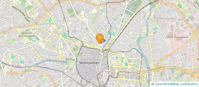 localisation de l'entreprise PG PACKAGING INTERNATIONAL à MONTPELLIER