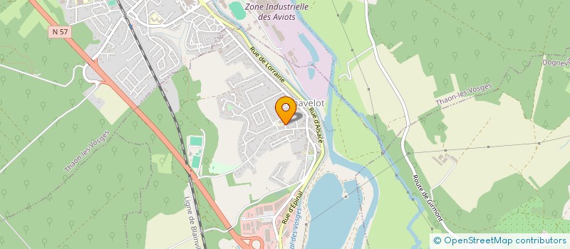 localisation de l'entreprise PG PHYSIO  CHAVELOT