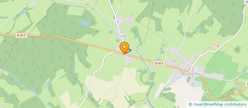 localisation de l'entreprise PG POUSSAY  CUVE