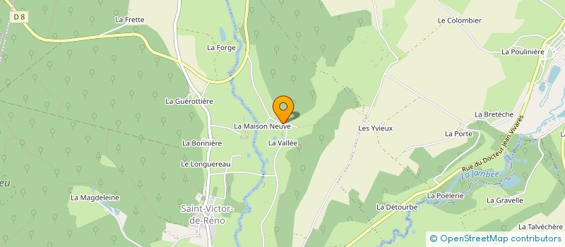 localisation de l'entreprise PG RENOVATIONS à MORTAGNE-AU-PERCHE