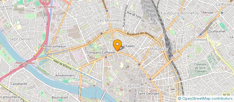 localisation de l'entreprise PG&SB à TOULOUSE