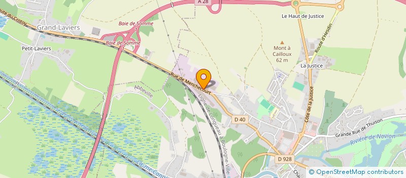 localisation de l'entreprise PG SOFT à ABBEVILLE