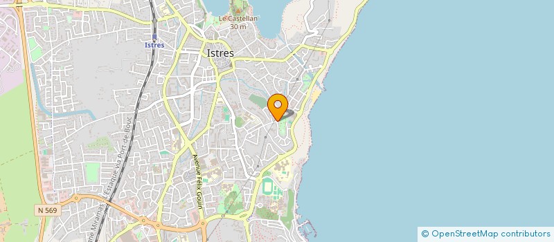 localisation de l'entreprise PG TRANS  ISTRES